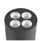 R-CUBE, Wand- und Deckenaufbauleuchte, 2700/3000 K, 15 W, PHASE, 70°, anthrazit