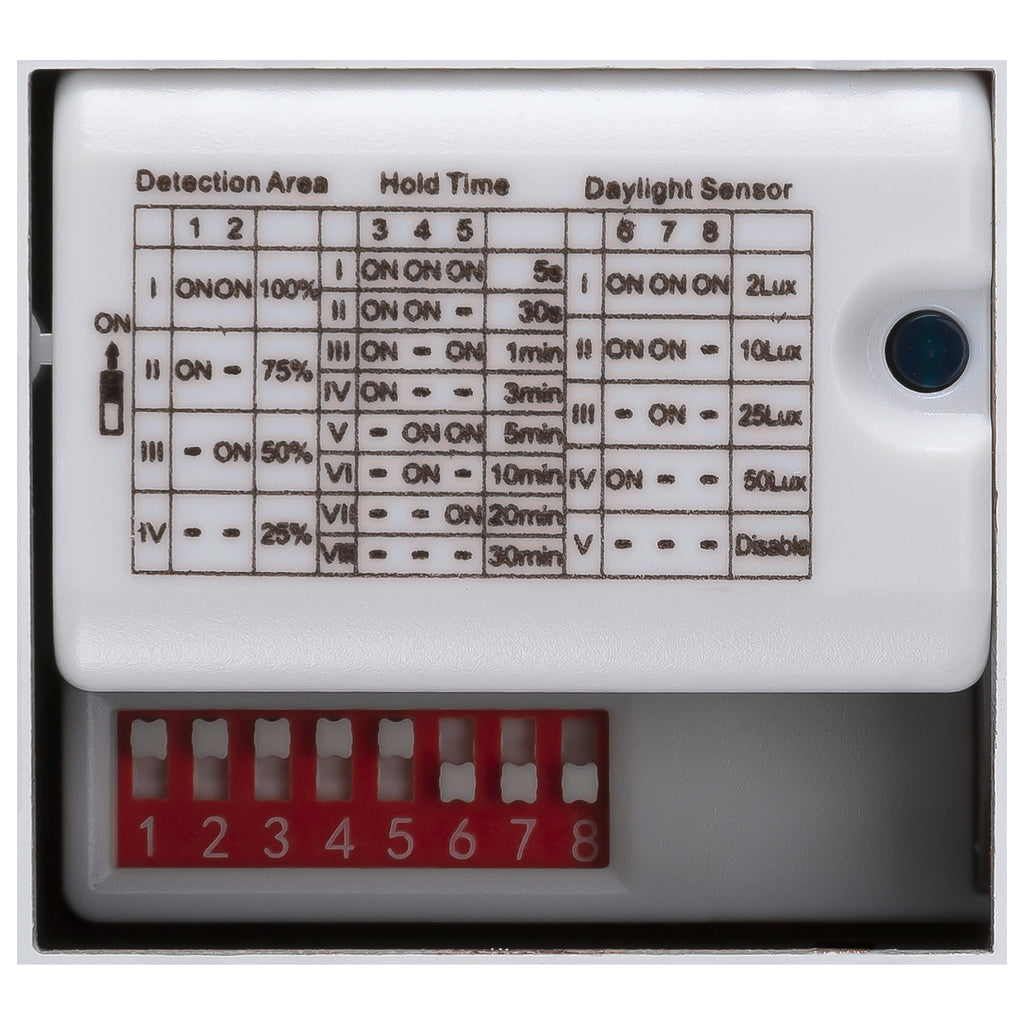 OUTDOOR BULKHEAD V 360, 20 W 830/840 IP65 IK10 Sensor