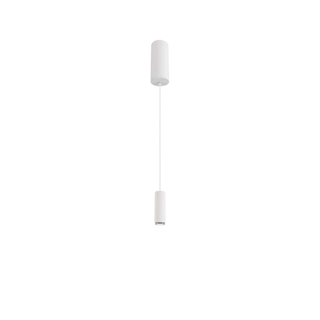 LALU®, Pendelleuchte, Led Base, Mix&Match, 150 cm, 9.5 W, 3000 K, PHASE, weiß