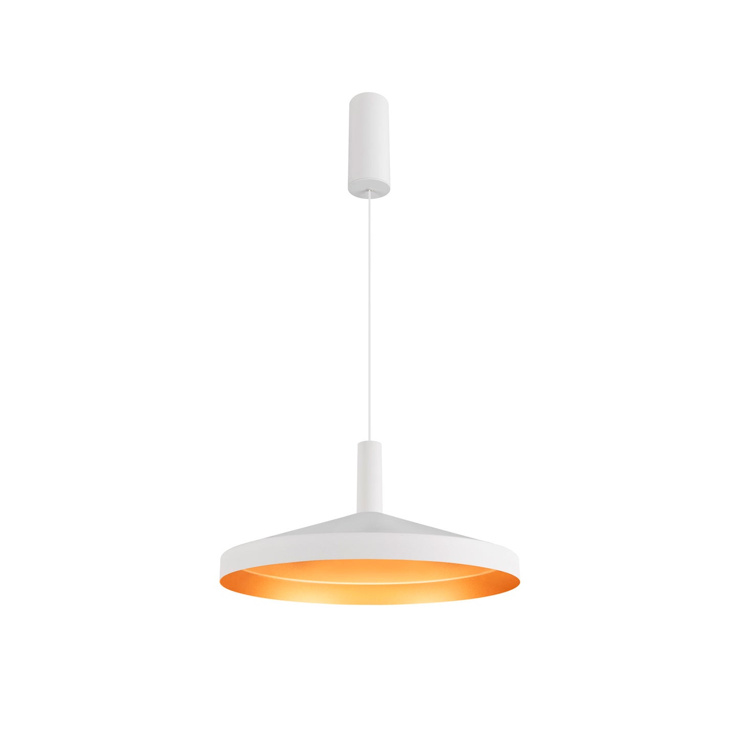 LALU® TETRA 36, Leuchtenschirm, Mix&Match, H:8.9 cm, weiß
