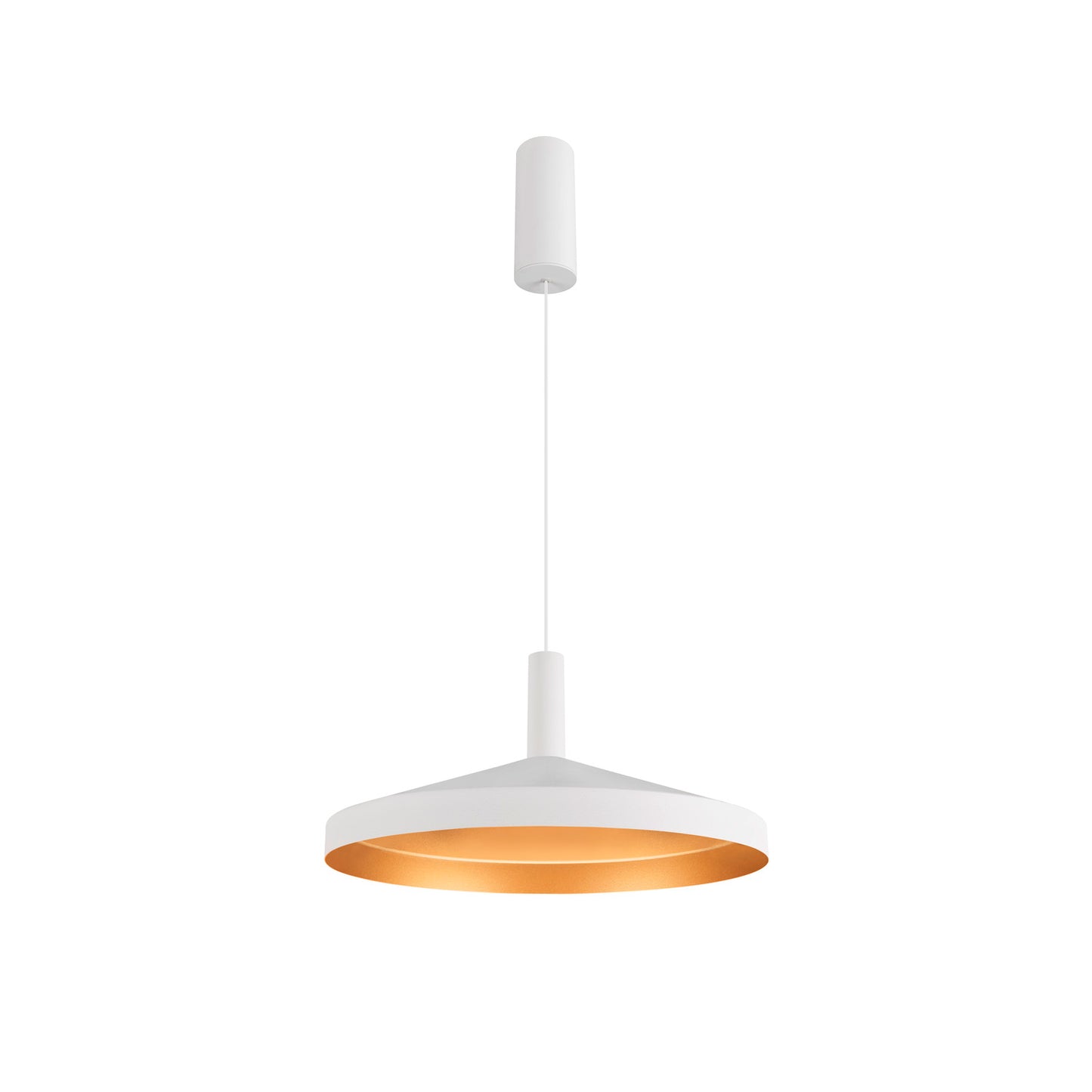 LALU® TETRA 36, Leuchtenschirm, Mix&Match, H:8.9 cm, weiß