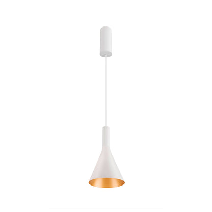 LALU® CONE 15, Leuchtenschirm, Mix&Match, H:17 cm, weiß