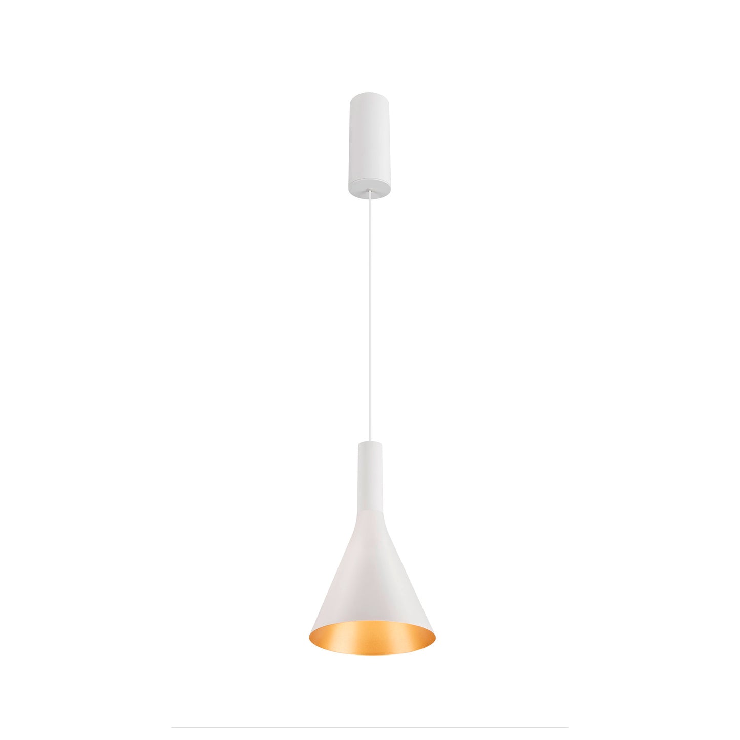 LALU® CONE 15, Leuchtenschirm, Mix&Match, H:17 cm, weiß