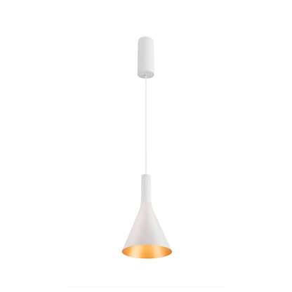 LALU® CONE 15, Leuchtenschirm, Mix&Match, H:17 cm, weiß