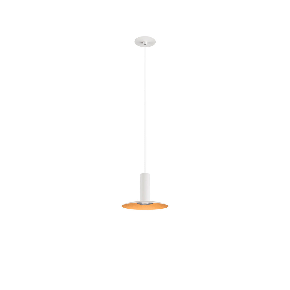 LALU®, Pendelleuchte, Led Base, Einbau, Mix&Match, 150 cm, 9.5 W, 3000 K, PHASE, weiß