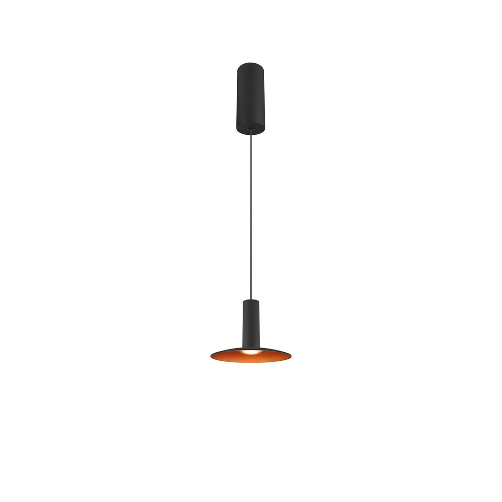 LALU®, Pendelleuchte, Led Base, Mix&Match, 150 cm, 9.5 W, 3000 K, PHASE, schwarz