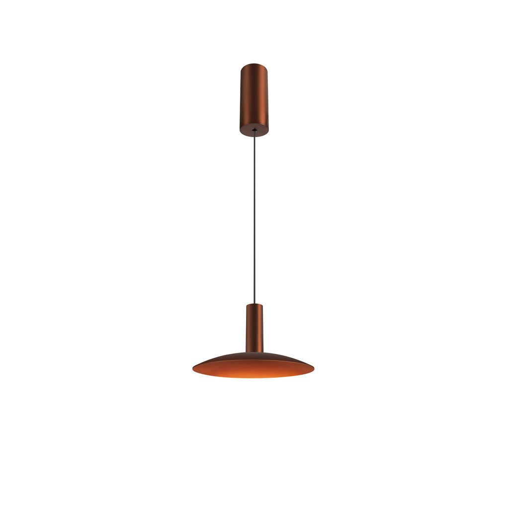 LALU®, Pendelleuchte, Led Base, Mix&Match, 150 cm, 9.5 W, 3000 K, PHASE, bronze