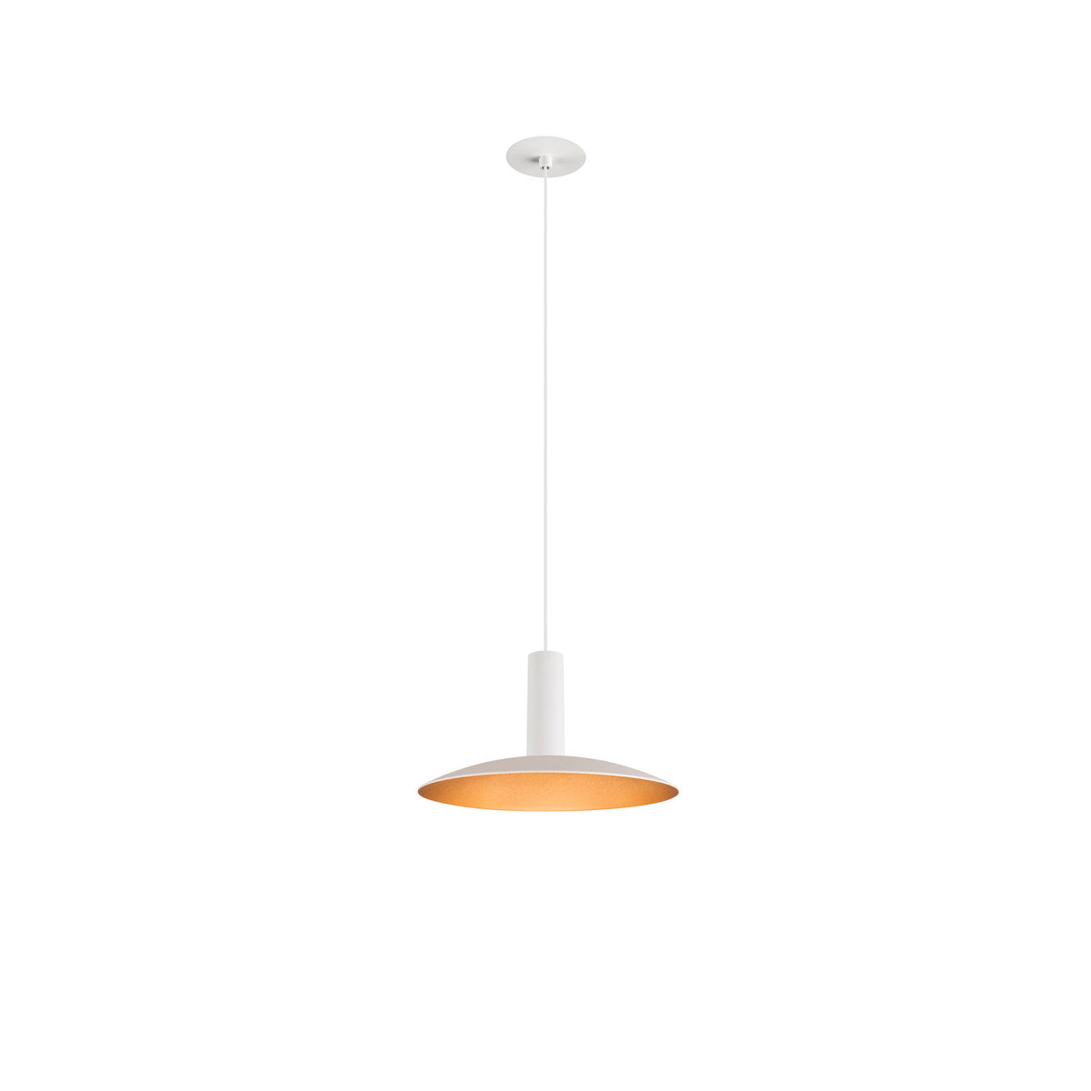 LALU®, Pendelleuchte, Led Base, Einbau, Mix&Match, 150 cm, 9.5 W, 3000 K, PHASE, weiß