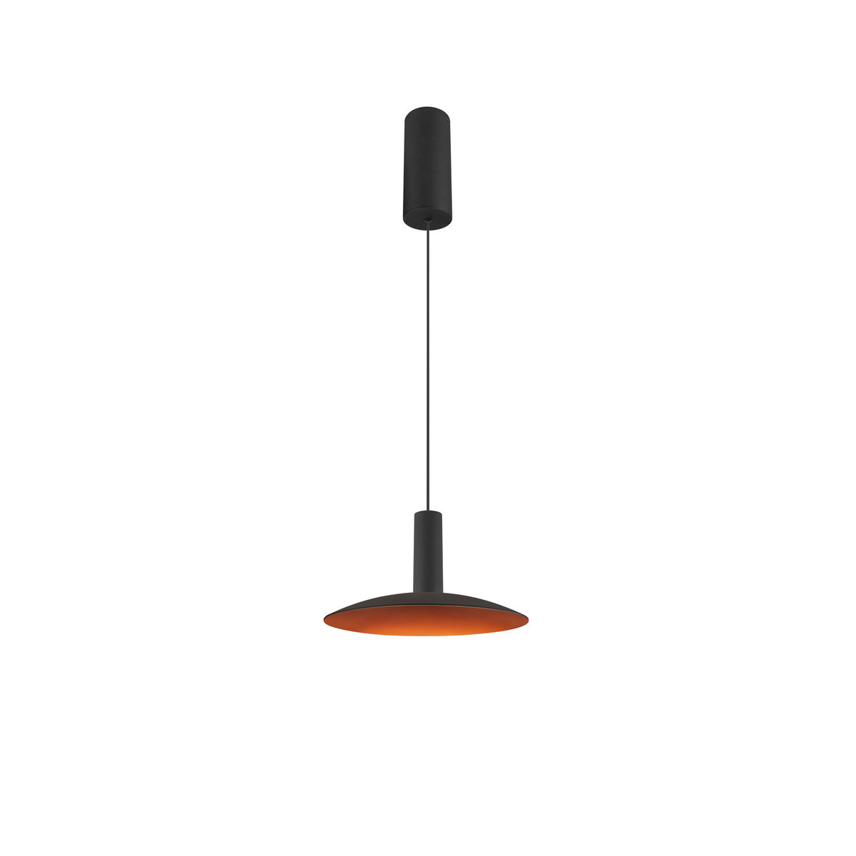 LALU®, Pendelleuchte, Led Base, Mix&Match, 150 cm, 9.5 W, 3000 K, PHASE, schwarz
