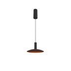 LALU®, Pendelleuchte, Led Base, Mix&Match, 150 cm, 9.5 W, 3000 K, PHASE, schwarz