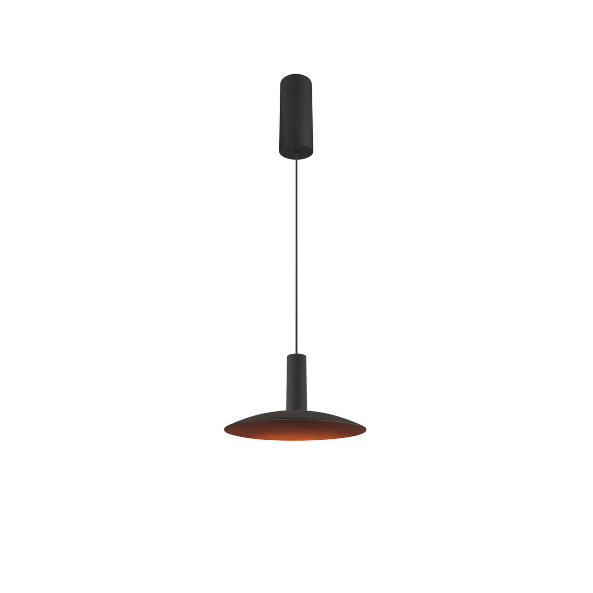 LALU®, Pendelleuchte, Led Base, Mix&Match, 150 cm, 9.5 W, 3000 K, PHASE, schwarz