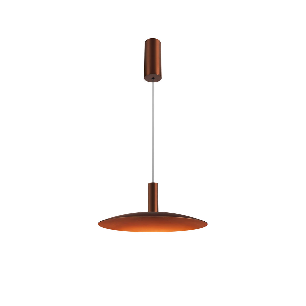 LALU®, Pendelleuchte, Led Base, Mix&Match, 150 cm, 9.5 W, 3000 K, PHASE, bronze