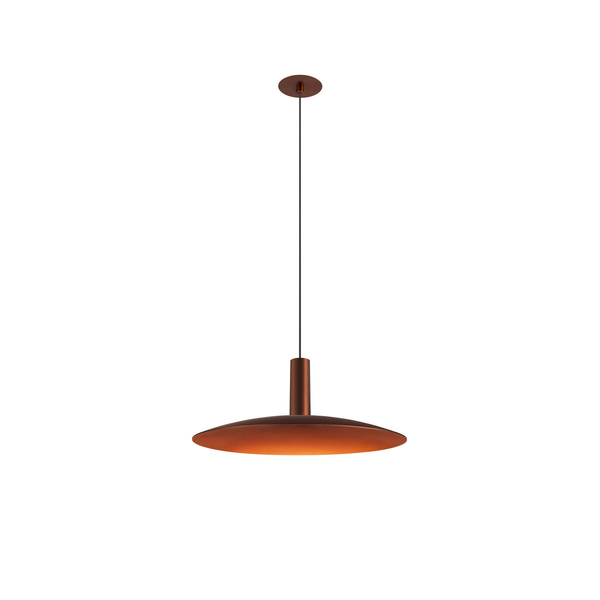 LALU®, Pendelleuchte, Led Base, Einbau, Mix&Match, 150 cm, 9.5 W, 3000 K, PHASE, bronze