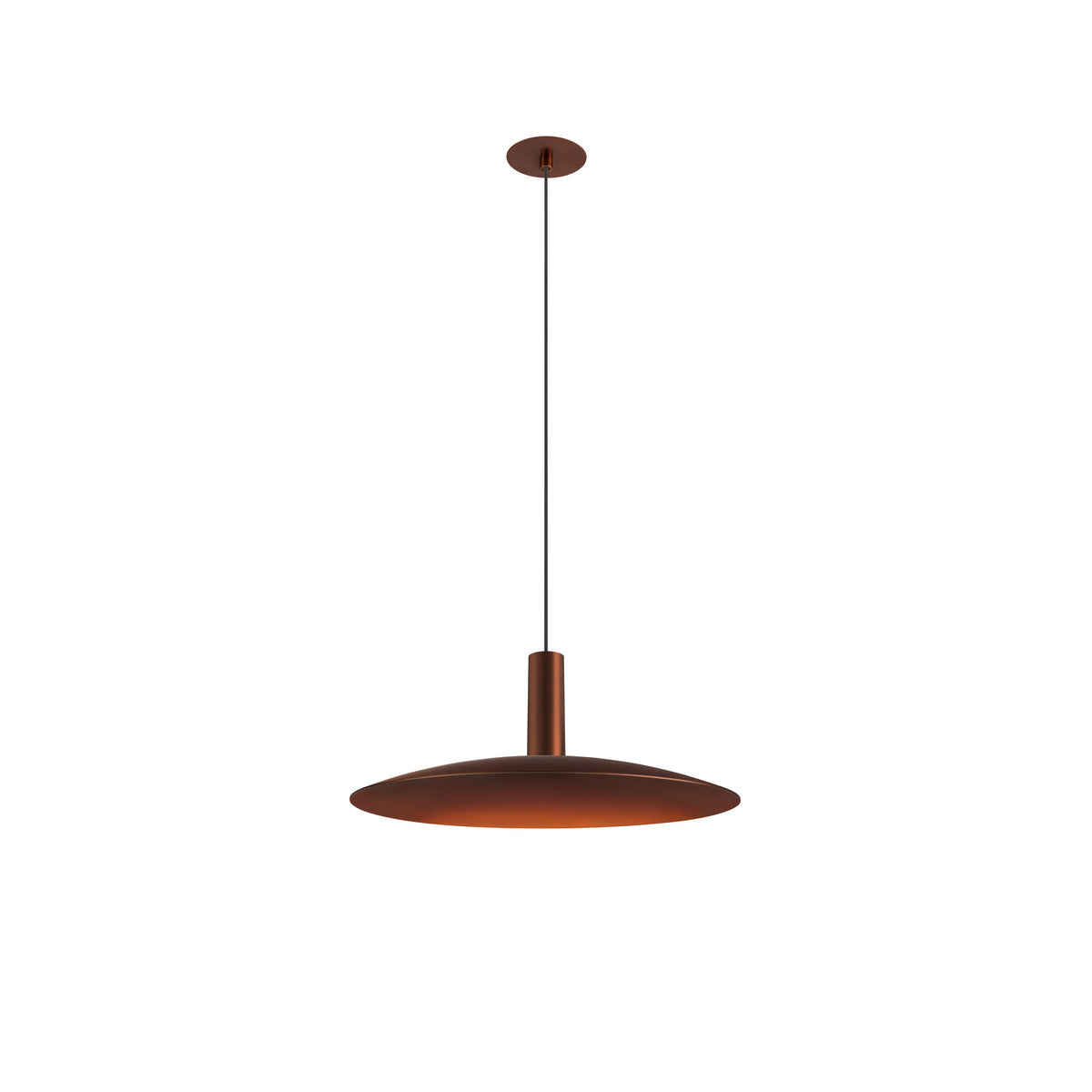 LALU®, Pendelleuchte, Led Base, Einbau, Mix&Match, 150 cm, 9.5 W, 3000 K, PHASE, bronze