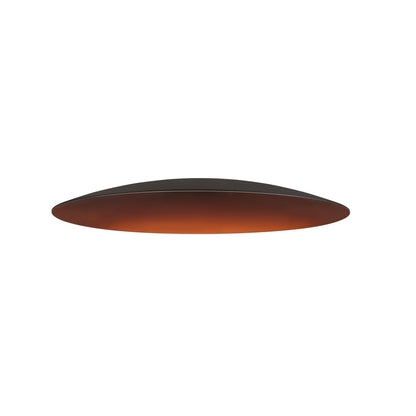 LALU® ELYPSE 33, Leuchtenschirm, Mix&Match, H:3.5 cm, schwarz