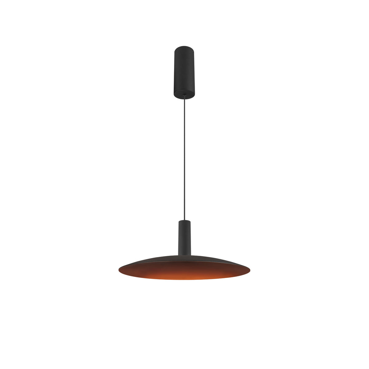 LALU®, Pendelleuchte, Led Base, Mix&Match, 150 cm, 9.5 W, 3000 K, PHASE, schwarz