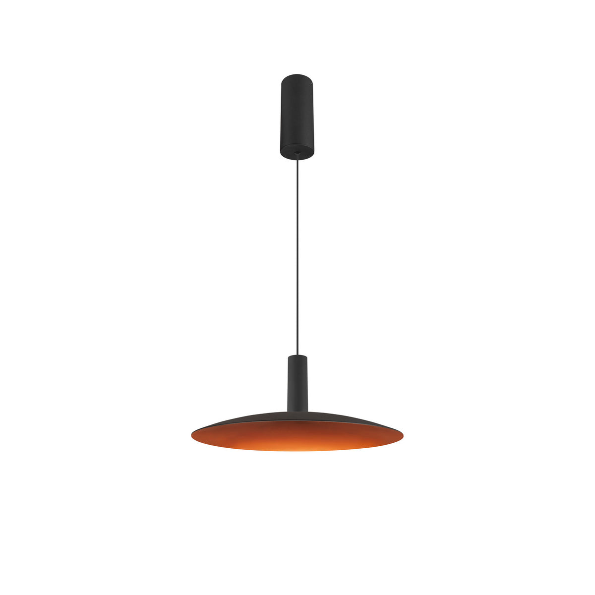 LALU®, Pendelleuchte, Led Base, Mix&Match, 150 cm, 9.5 W, 3000 K, PHASE, schwarz