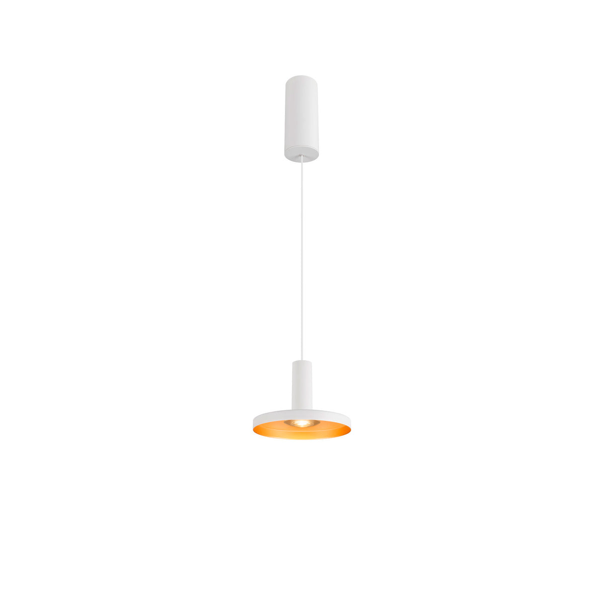 LALU®, Pendelleuchte, Led Base, Mix&Match, 150 cm, 9.5 W, 3000 K, PHASE, weiß