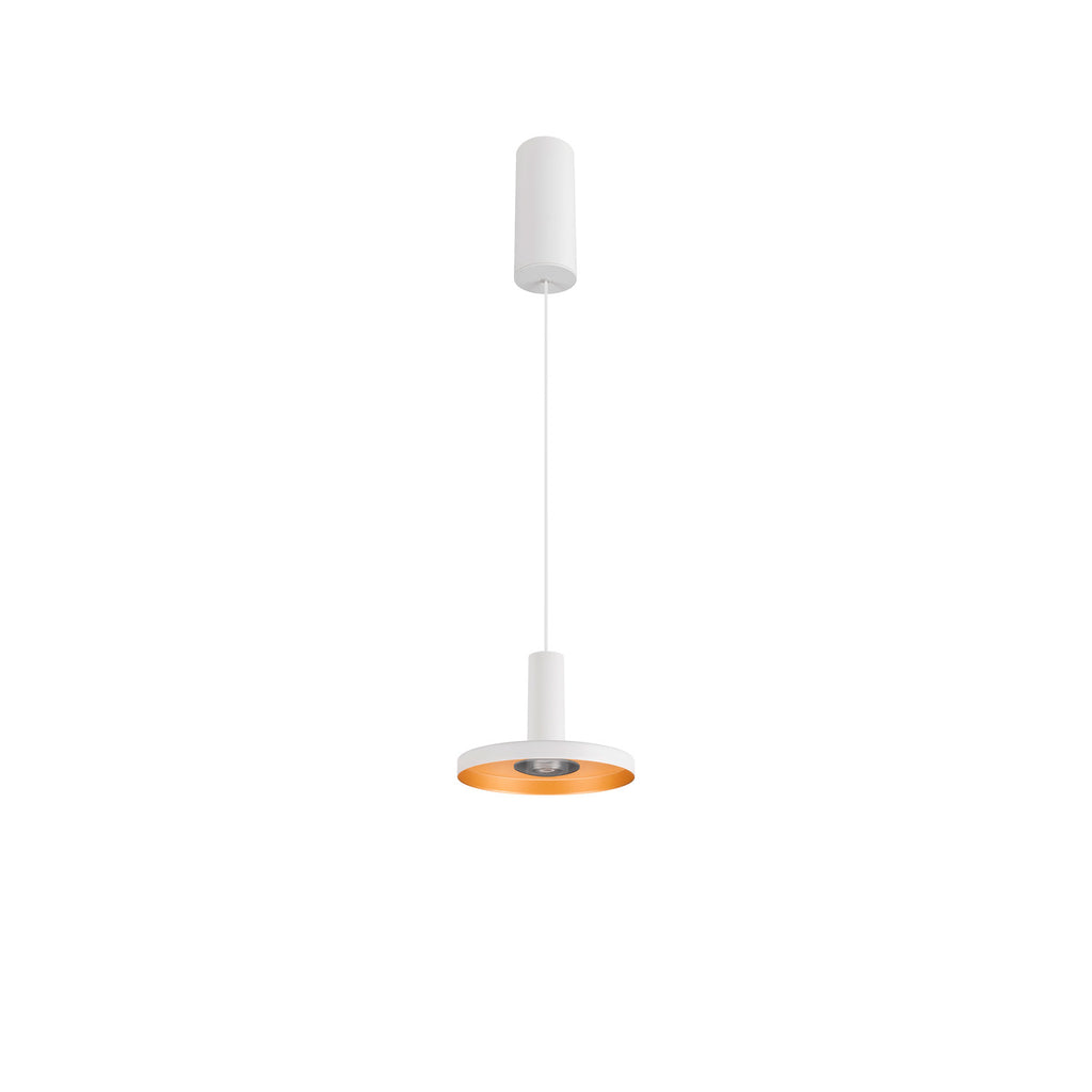 LALU®, Pendelleuchte, Led Base, Mix&Match, 150 cm, 9.5 W, 3000 K, PHASE, weiß
