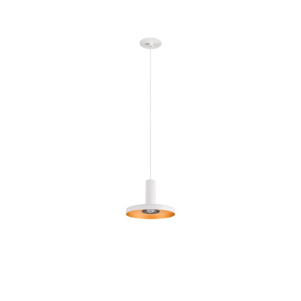 LALU®, Pendelleuchte, Led Base, Einbau, Mix&Match, 150 cm, 9.5 W, 3000 K, PHASE, weiß