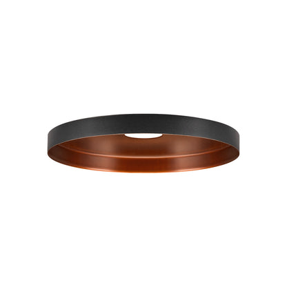 LALU® PLATE 15, Leuchtenschirm, Mix&Match, H:1.5 cm, schwarz