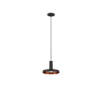 LALU®, Pendelleuchte, Led Base, Einbau, Mix&Match, 150 cm, 9.5 W, 3000 K, PHASE, schwarz