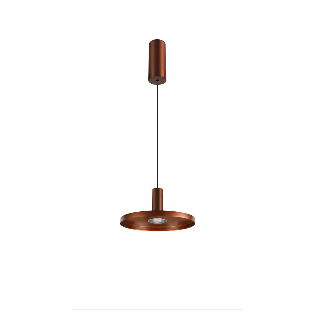 LALU®, Pendelleuchte, Led Base, Mix&Match, 150 cm, 9.5 W, 3000 K, PHASE, bronze