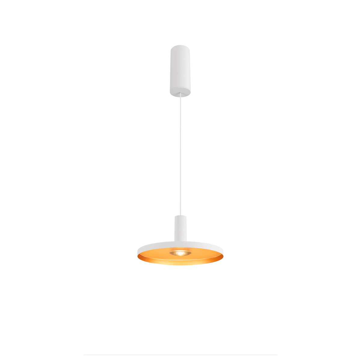 LALU®, Pendelleuchte, Led Base, Mix&Match, 150 cm, 9.5 W, 3000 K, PHASE, weiß