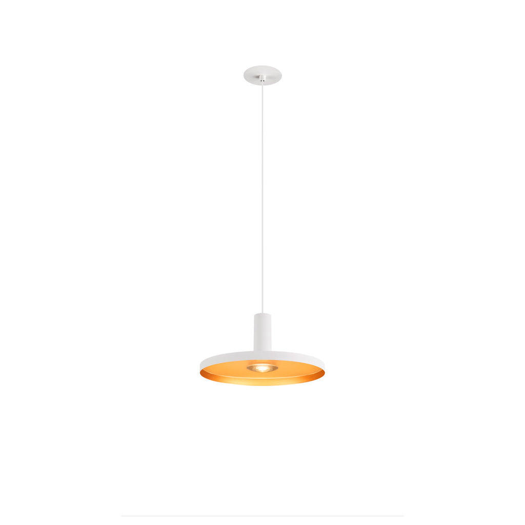 LALU®, Pendelleuchte, Led Base, Einbau, Mix&Match, 150 cm, 9.5 W, 3000 K, PHASE, weiß