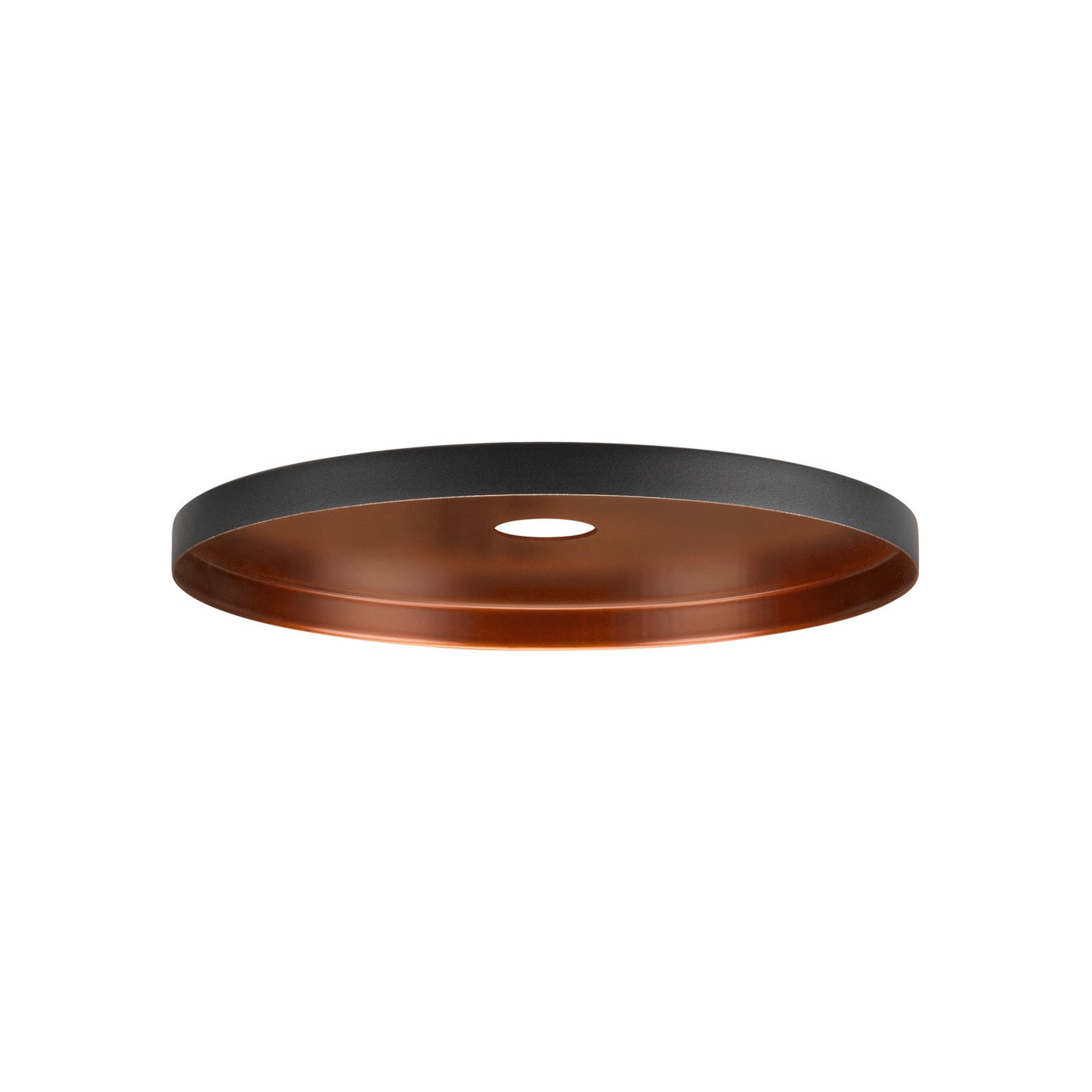 LALU® PLATE 22, Leuchtenschirm, Mix&Match, H:1.5 cm, schwarz