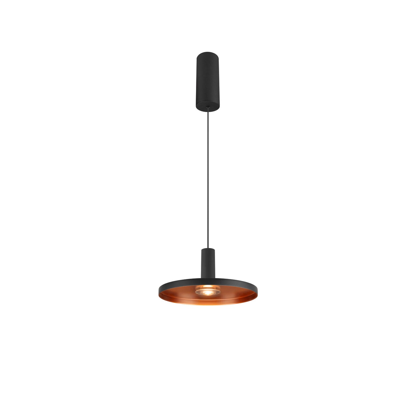 LALU® PLATE 22, Leuchtenschirm, Mix&Match, H:1.5 cm, schwarz
