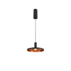 LALU®, Pendelleuchte, Led Base, Mix&Match, 150 cm, 9.5 W, 3000 K, PHASE, schwarz