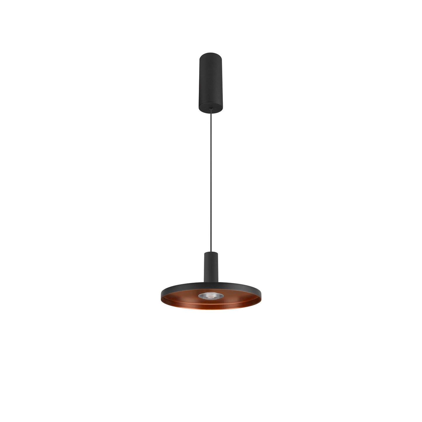 LALU® PLATE 22, Leuchtenschirm, Mix&Match, H:1.5 cm, schwarz