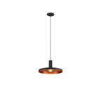LALU®, Pendelleuchte, Led Base, Einbau, Mix&Match, 150 cm, 9.5 W, 3000 K, PHASE, schwarz