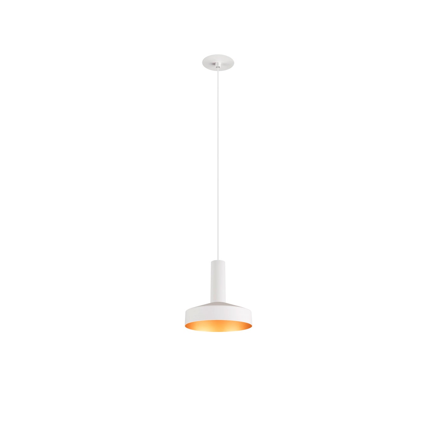 LALU® TETRA 14, Leuchtenschirm, Mix&Match, H:4.9 cm, weiß