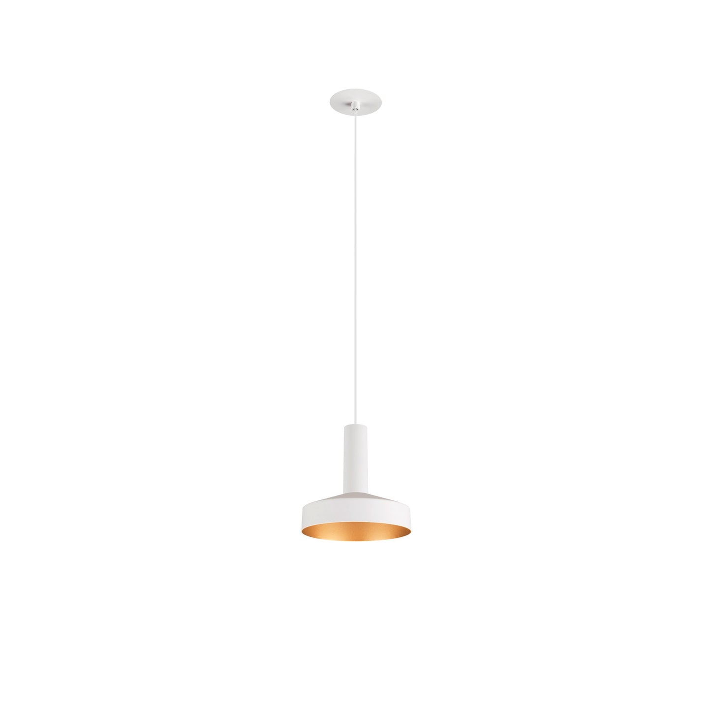 LALU® TETRA 14, Leuchtenschirm, Mix&Match, H:4.9 cm, weiß