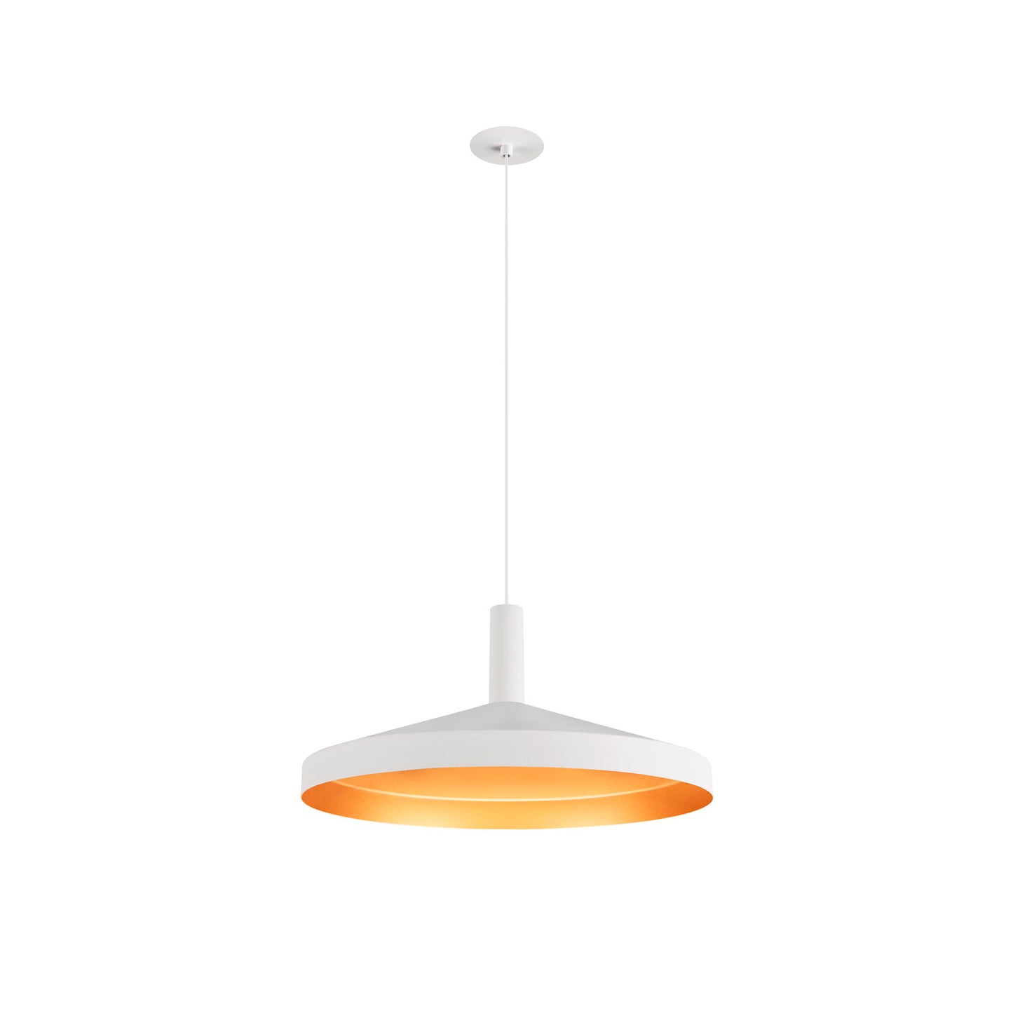 LALU® TETRA 36, Leuchtenschirm, Mix&Match, H:8.9 cm, weiß
