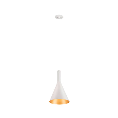 LALU® CONE 15, Leuchtenschirm, Mix&Match, H:17 cm, weiß