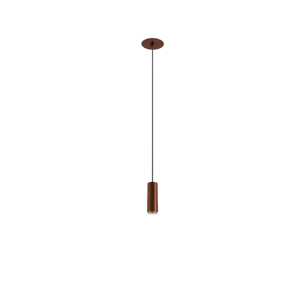LALU®, Pendelleuchte, Led Base, Einbau, Mix&Match, 150 cm, 9.5 W, 3000 K, PHASE, bronze