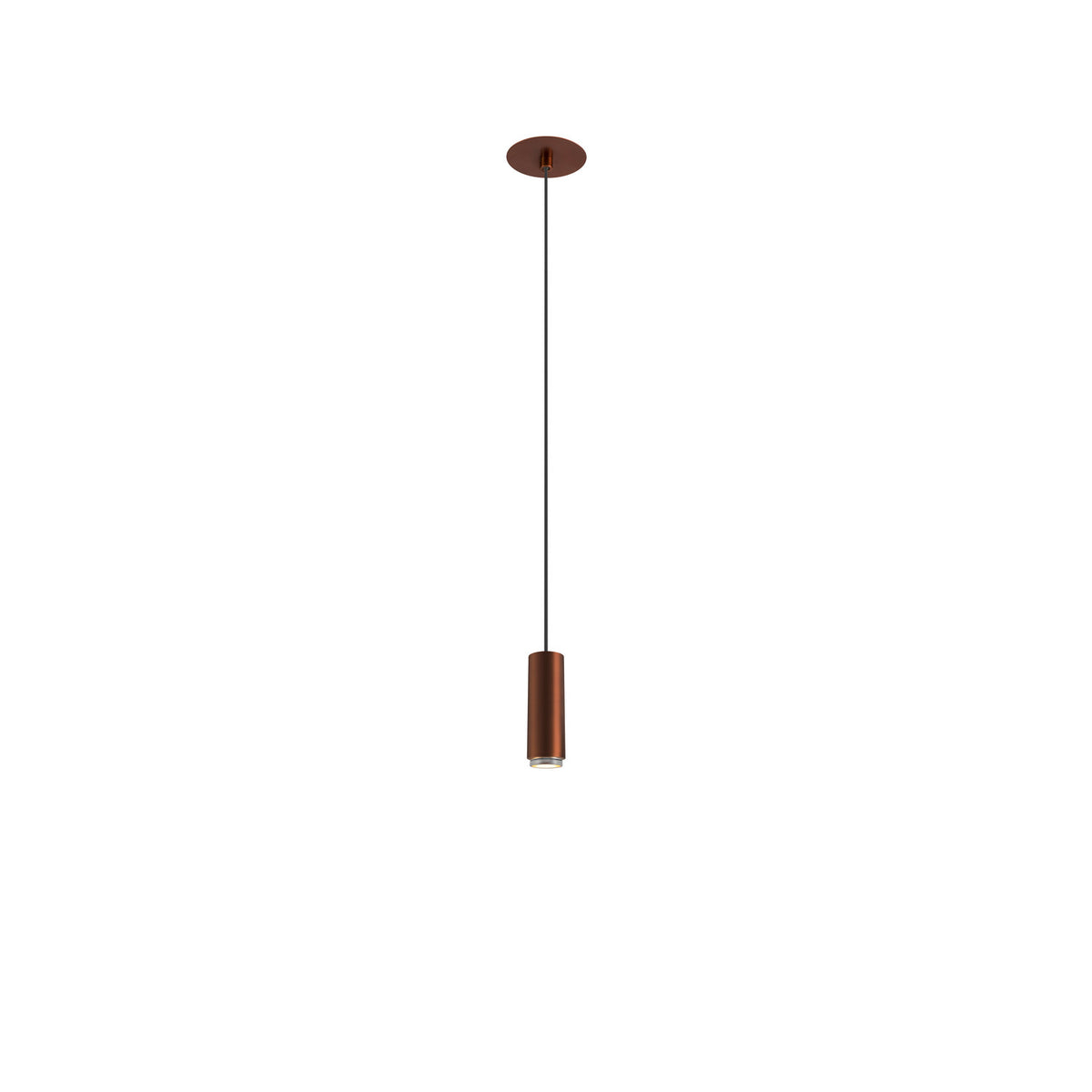 LALU®, Pendelleuchte, Led Base, Einbau, Mix&Match, 150 cm, 9.5 W, 3000 K, PHASE, bronze