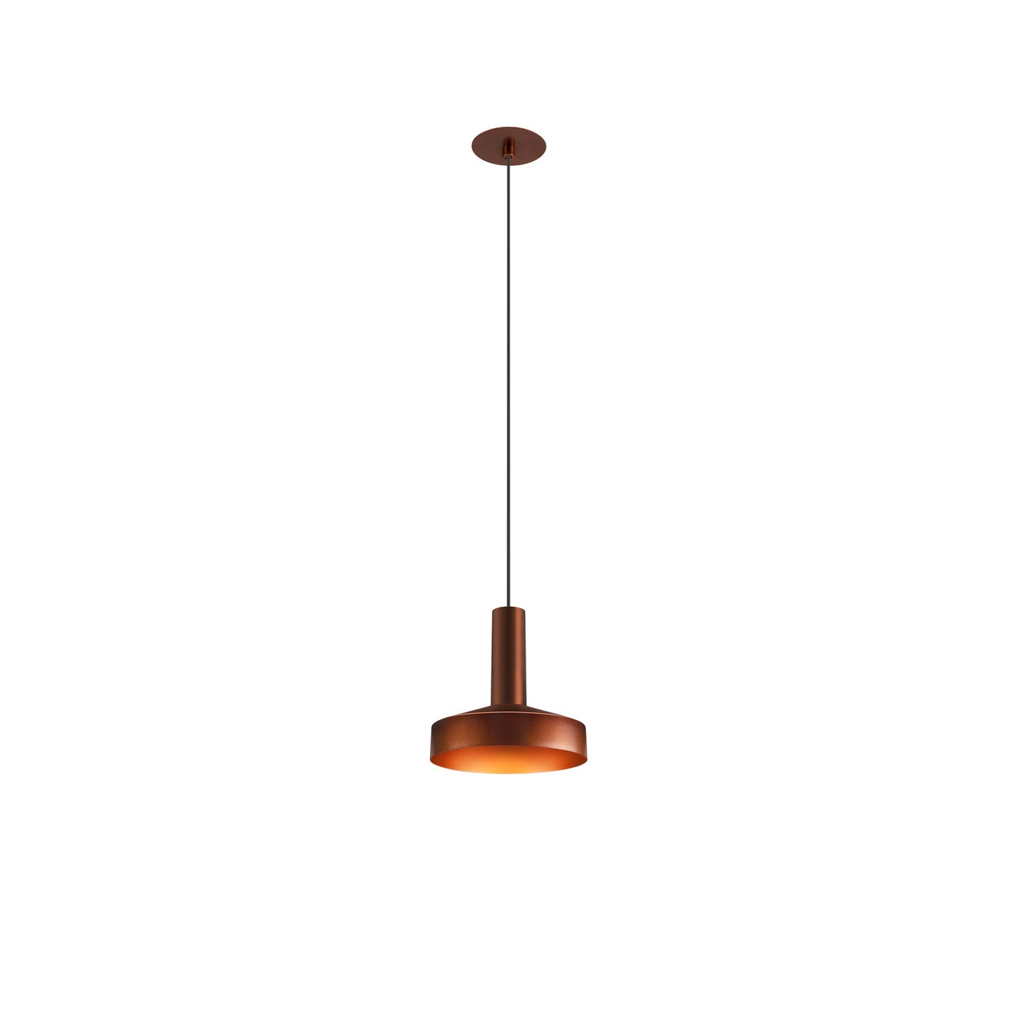 LALU® TETRA 14, Leuchtenschirm, Mix&Match, H:4.9 cm, bronze