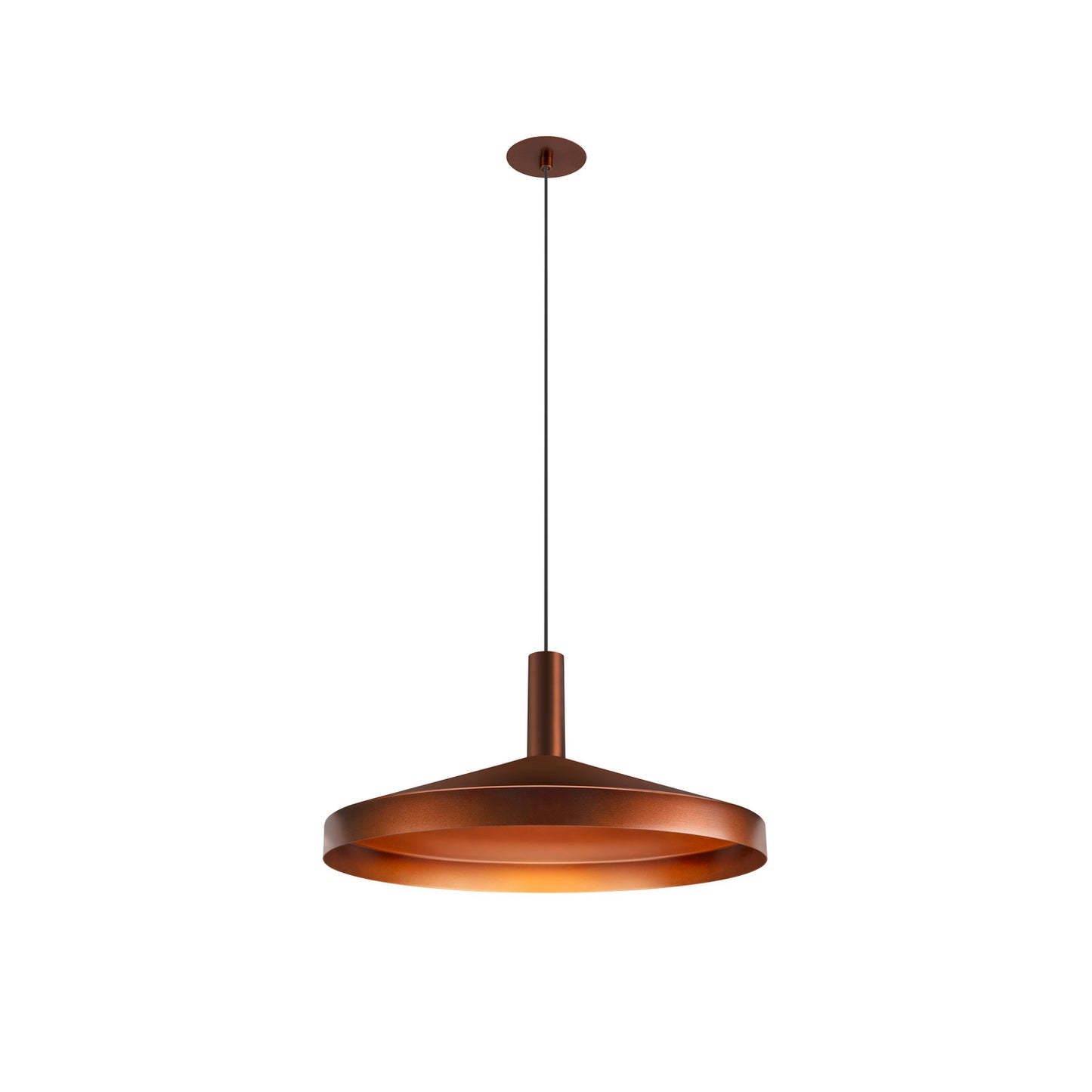 LALU® TETRA 36, Leuchtenschirm, Mix&Match, H:8.9 cm, bronze