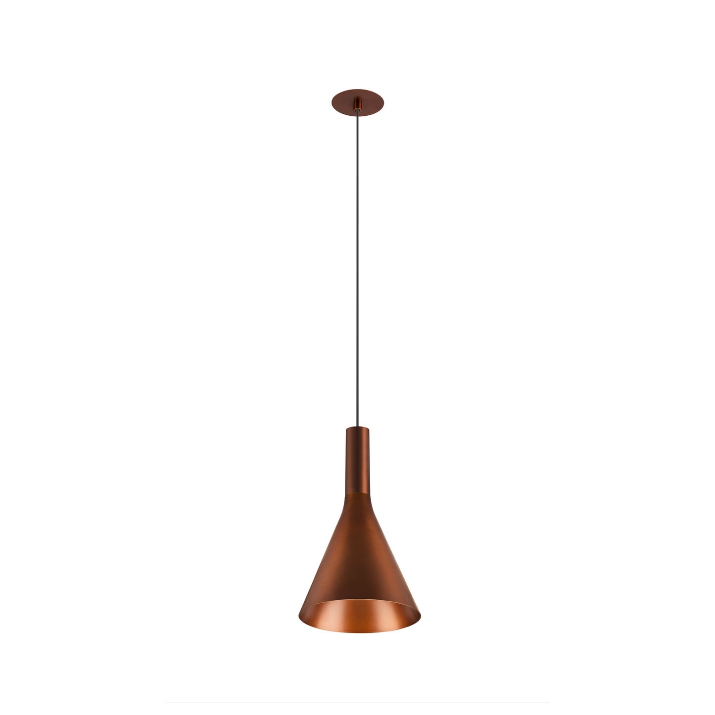 LALU® CONE 15, Leuchtenschirm, Mix&Match, H:17 cm, bronze