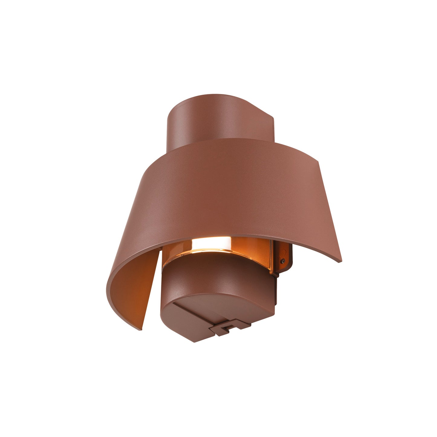 PHOTONI, Wandaufbauleuchte, konisch, 1x max. 13 W, E27, rost