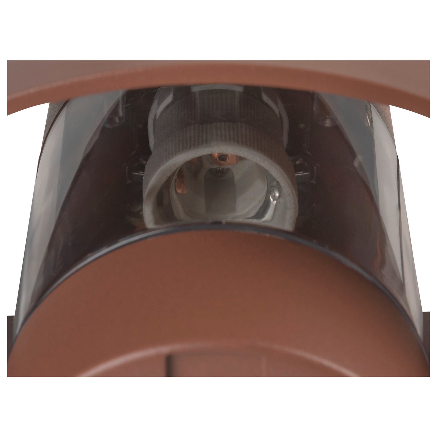 PHOTONI, Wandaufbauleuchte, konisch, 1x max. 13 W, E27, rost