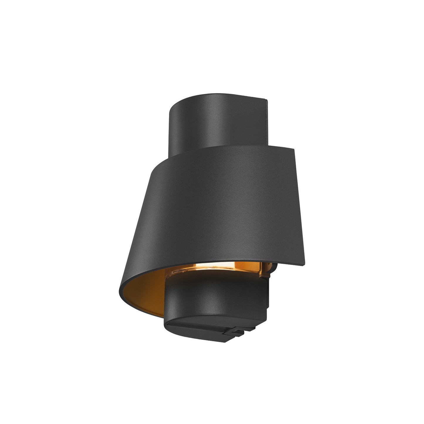 PHOTONI, Wandaufbauleuchte, konisch, 1x max. 13 W, E27, schwarz