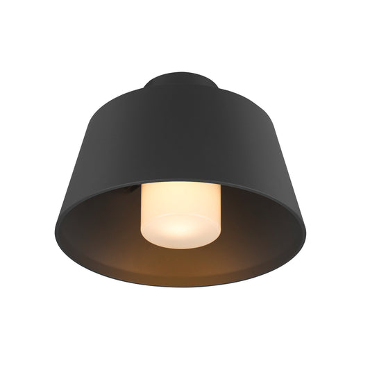 PHOTONI, Deckenaufbauleuchte, konisch, 1x max. 13 W, E27, schwarz