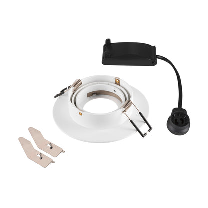 NEW TRIA® 75 XL, Deckeneinbauleuchte, rund, max. 10 W, GU10, weiß