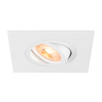 NEW TRIA® 75 XL, Deckeneinbauleuchte, quadratisch, max. 10 W, GU10, weiß