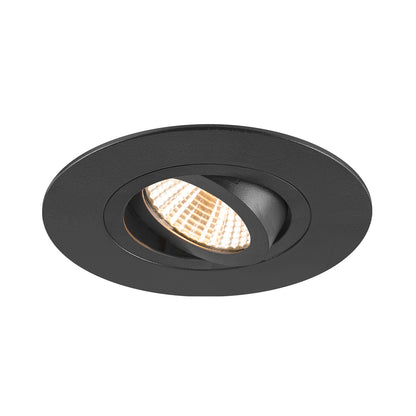 NEW TRIA® 75 XL, Deckeneinbauring, D: 11 H: 2.6 cm, IP20, schwarz